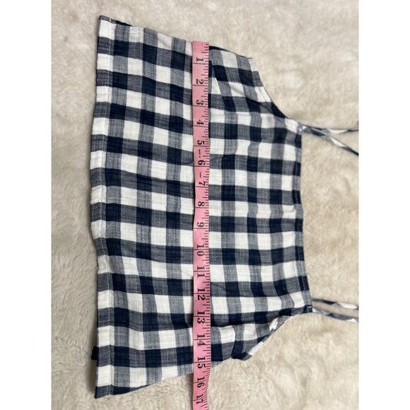 Forever 21 Womens Gingham Crop Top With Adjustable Straps Size S - Picture 5 of 6